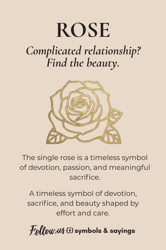 Rose Symbol Mug — Start Your Day With Intention, Devotion & Heart