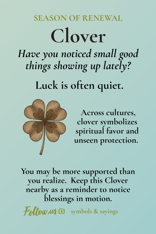 The Clover — Hope, Opportunity, and Positive Momentum | Inspirational Enamel Mug
