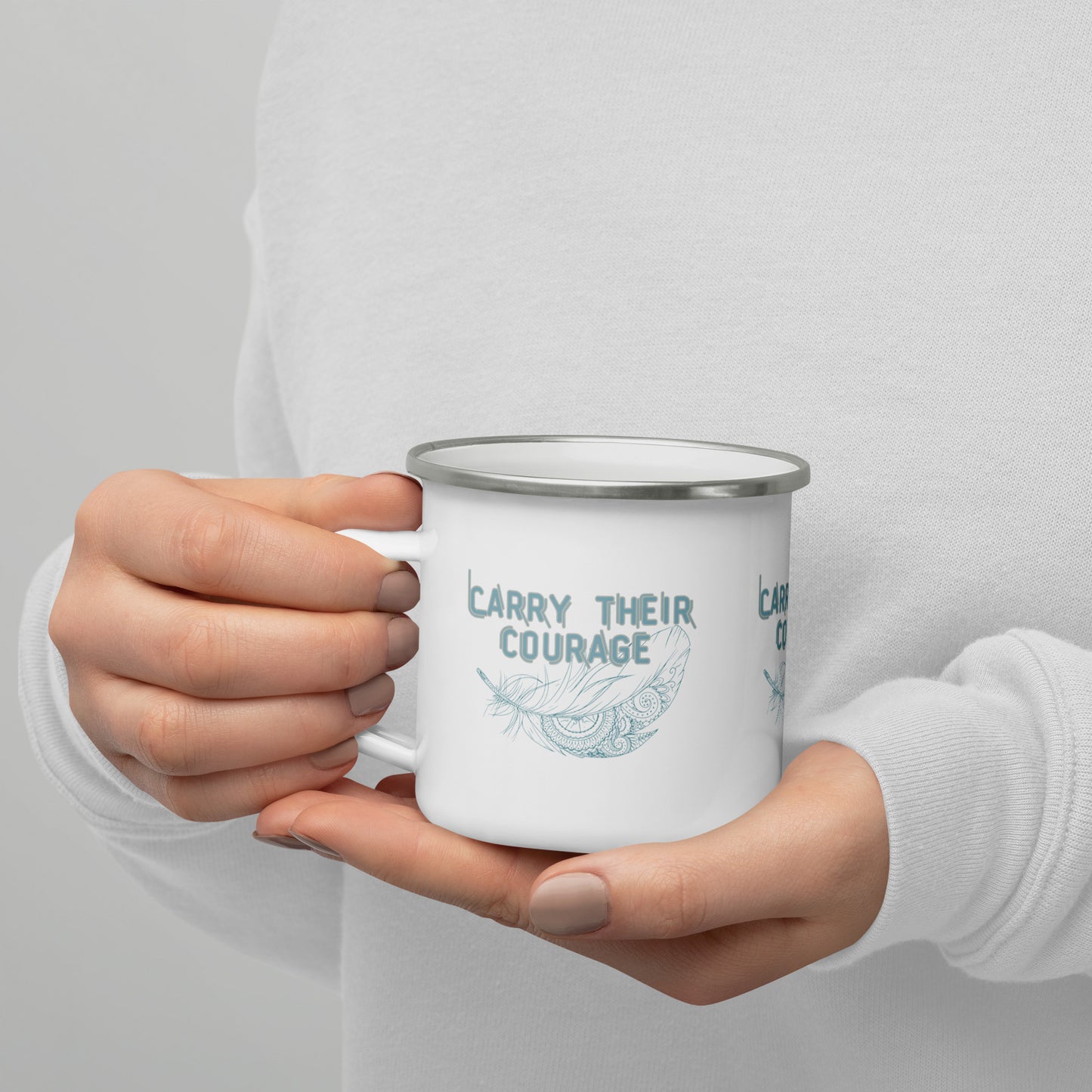 "Carry Their Courage" Ancestral Wisdom Mug – Drink in Strength, Honor Your Roots