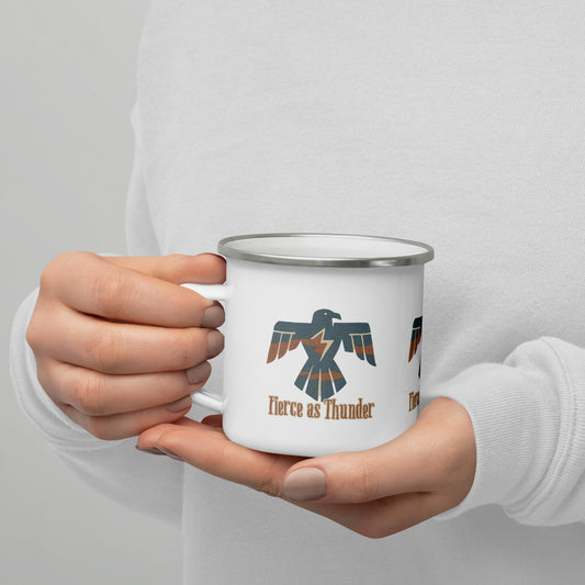 Fierce as Thunder Thunderbird Symbol Mug – Bold Resilience Coffee Cup