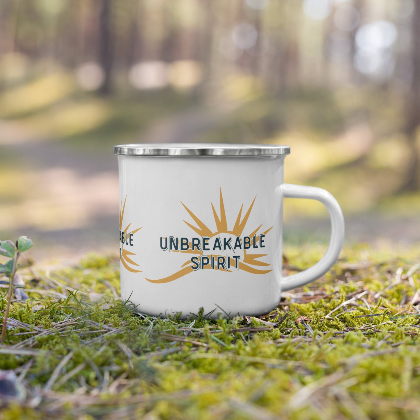 Unbreakable Spirit Mug – Motivational Japanese Proverb Design for Daily Resilience