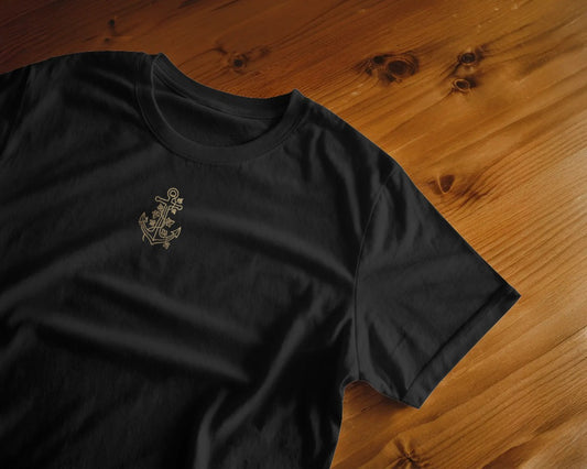 Anchor & Ivy Tee — Wear Your Reminder to Stay Rooted