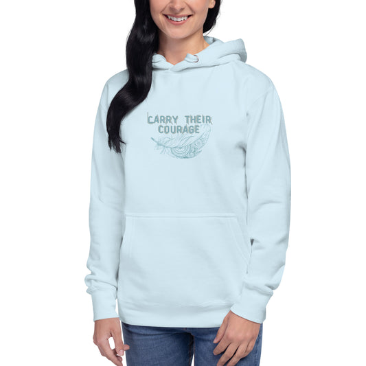 "Carry Their Courage" Ancestral-Inspired Hoodie – Strength from Your Roots, Warmth for Your Journey