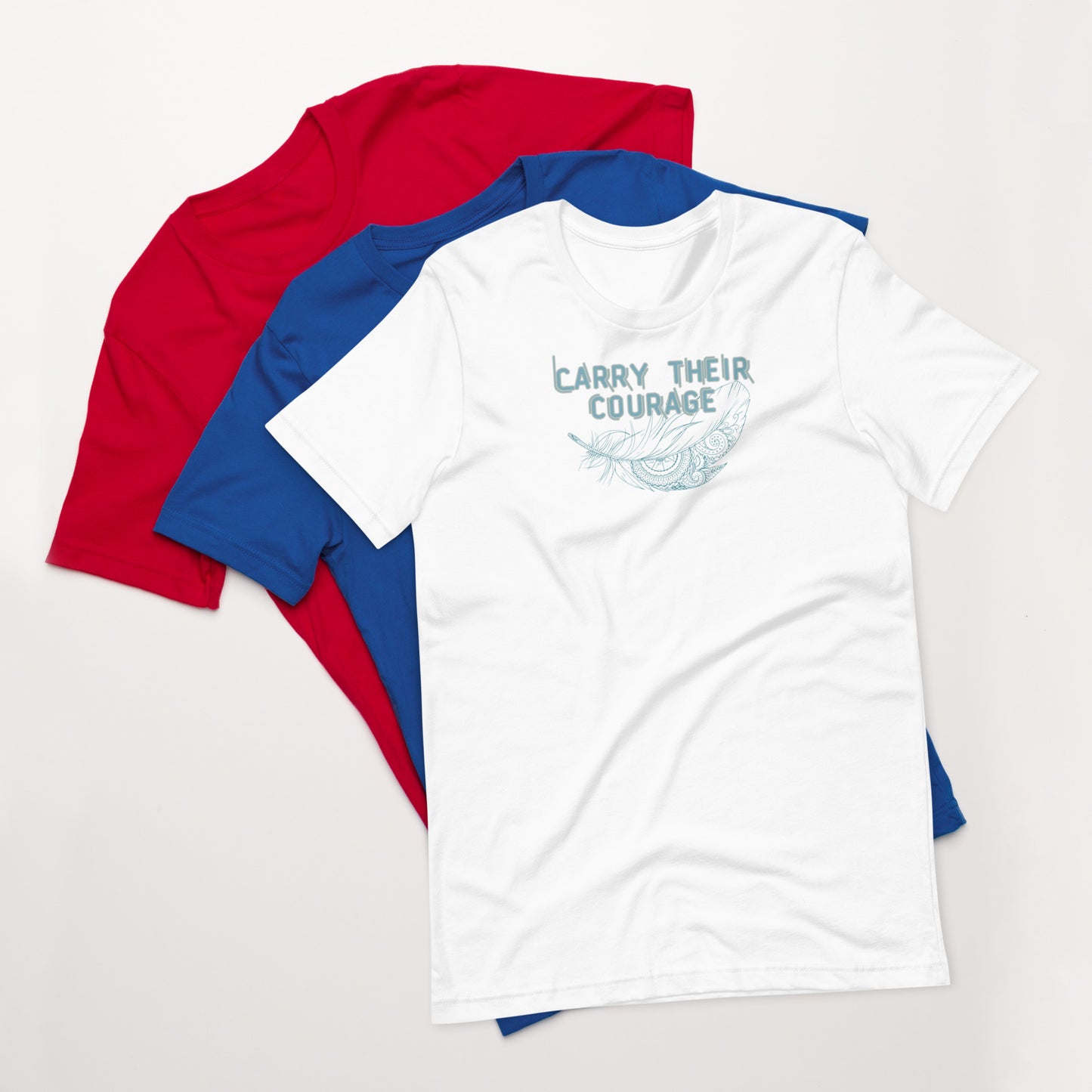 "Carry Their Courage" Ancestral Strength T-Shirt – Honor Your Roots, Wear Your Legacy