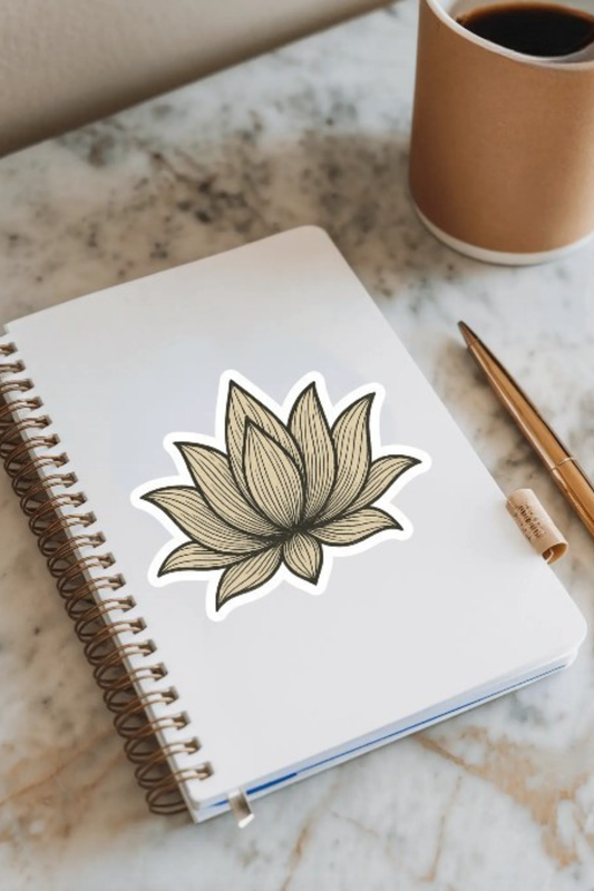 [ARCHIVED] Lotus Rebirth Sticker for Resilience, Healing & Inner Clarity