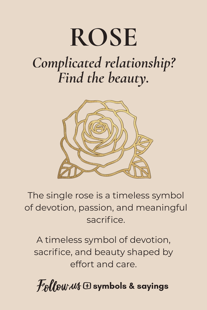 Rose Symbol Mug — Start Your Day With Intention, Devotion & Heart