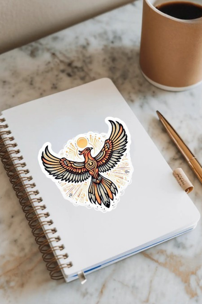 [ARCHIVED] Phoenix Sticker for New Beginnings & Personal Rebuilding