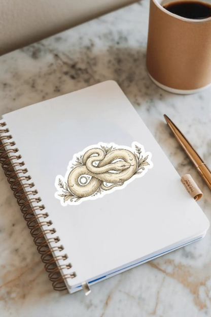 [ARCHIVED] Snake Renewal Sticker for Releasing Old Patterns & Rebirth