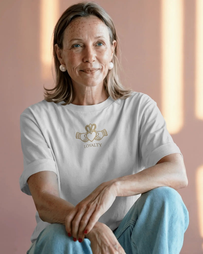 Claddagh Tee — Wear Your Reminder to Choose Loyalty
