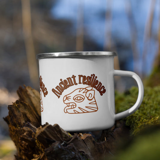 "Ancient Resilience" Motivational Mug – Daily Reminder of Strength and Endurance