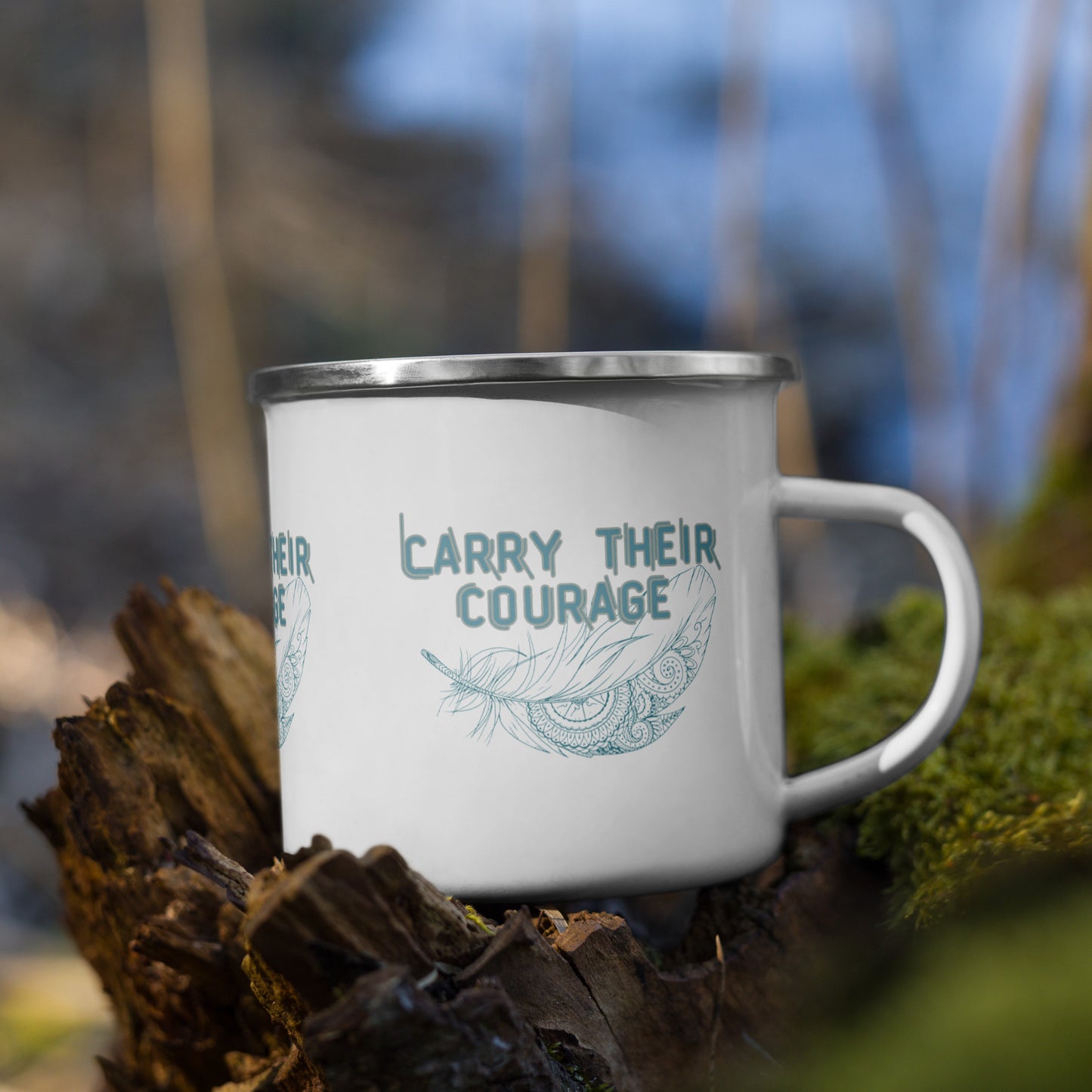 "Carry Their Courage" Ancestral Wisdom Mug – Drink in Strength, Honor Your Roots