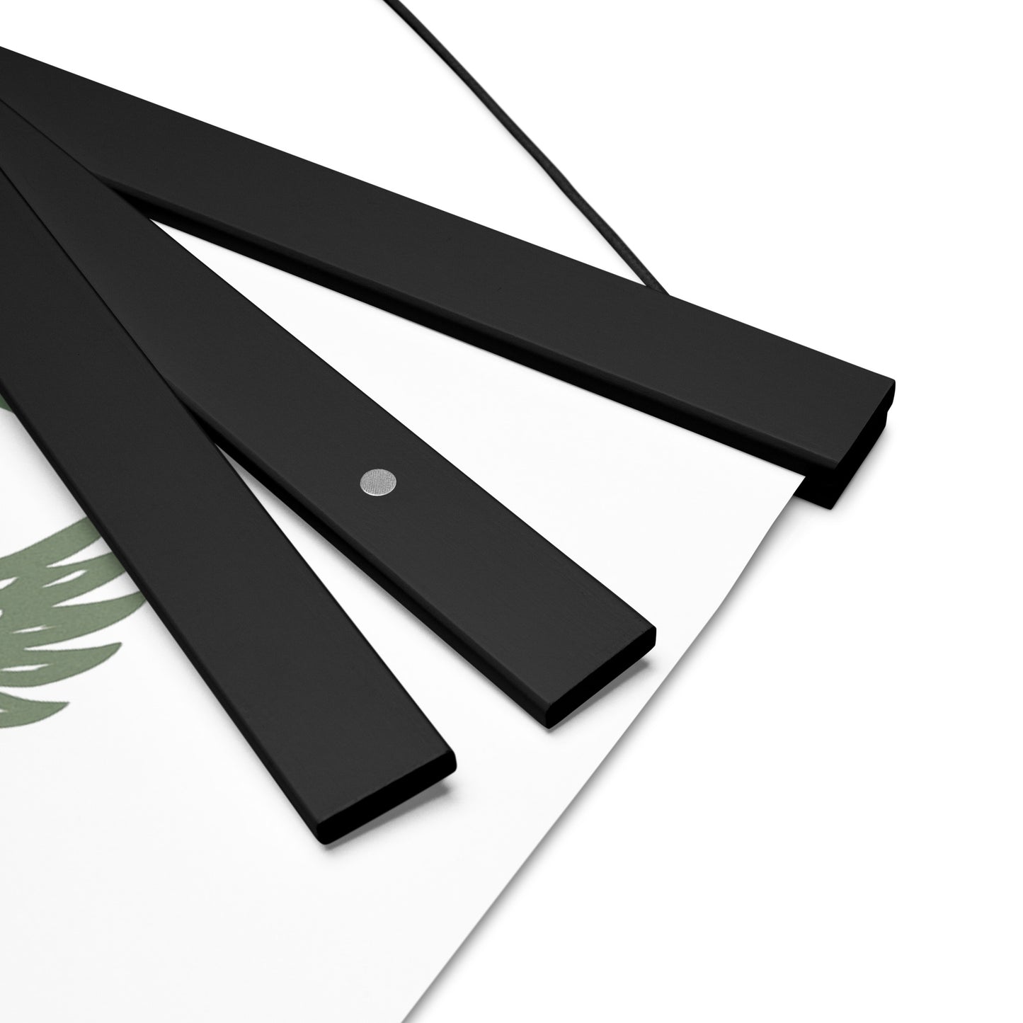 Phoenix Rising Poster with Wooden Hanger – "Glory Is in the Comeback" Inspirational Wall Art for Resilience & Renewal