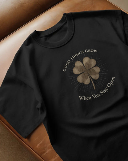 The Clover — Hope, Opportunity, and Positive Momentum | Inspirational T-Shirt
