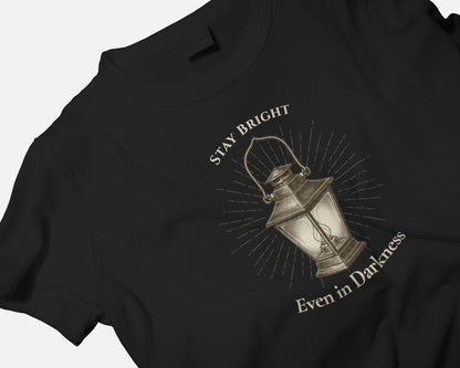 The Lantern — Calm, Guidance, and Inner Light | Inspirational T-Shirt