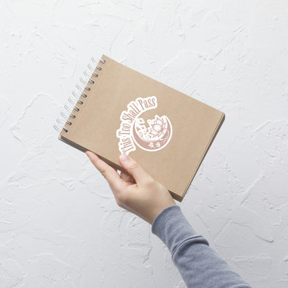 “This Too Shall Pass” Vinyl Sticker – A Pocket-Sized Reminder of Strength & Impermanence