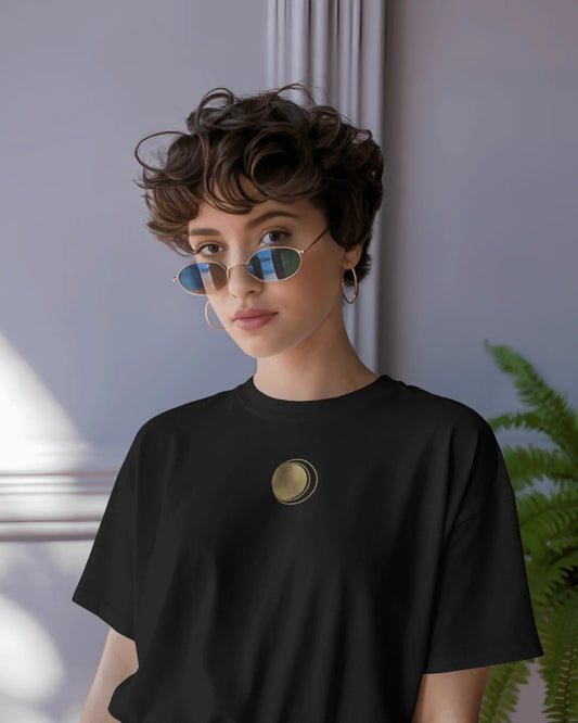 Solar Eclipse Tee — Wear Your Reminder to Honor Cycles