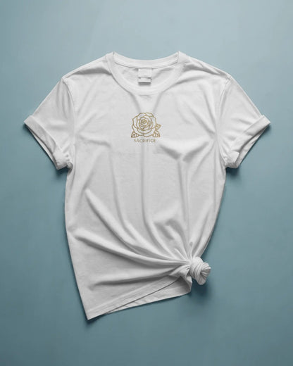 Rose Tee — Wear Your Reminder That Love Grows Through Care