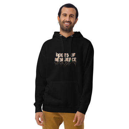 Roots of Resilience Hoodie – Inspirational Comfort Wear for Mental Toughness & Growth