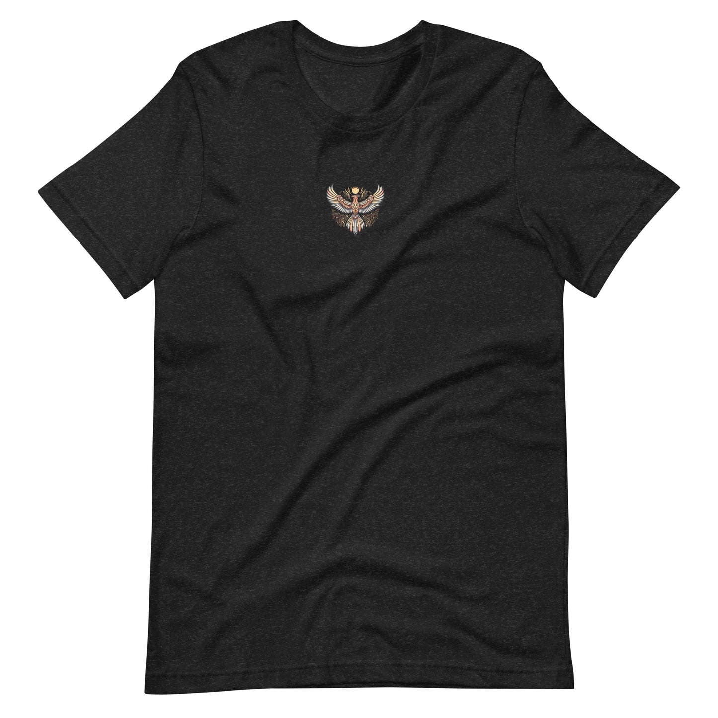 Minimal Phoenix Symbol T-Shirt | Subtle Rebirth & Resilience Design