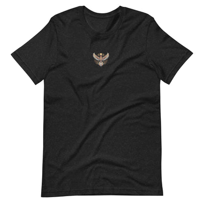 Minimal Phoenix Symbol T-Shirt | Subtle Rebirth & Resilience Design
