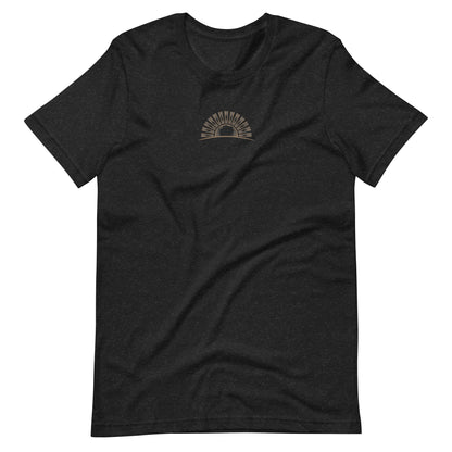 Minimal Sunrise Symbol T-Shirt | New Beginnings & Renewal