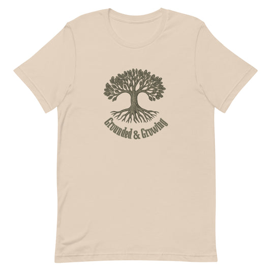 Tree of Life Shirt – “Grounded & Growing” Nature Symbol Tee | Roots of Resilience Gift
