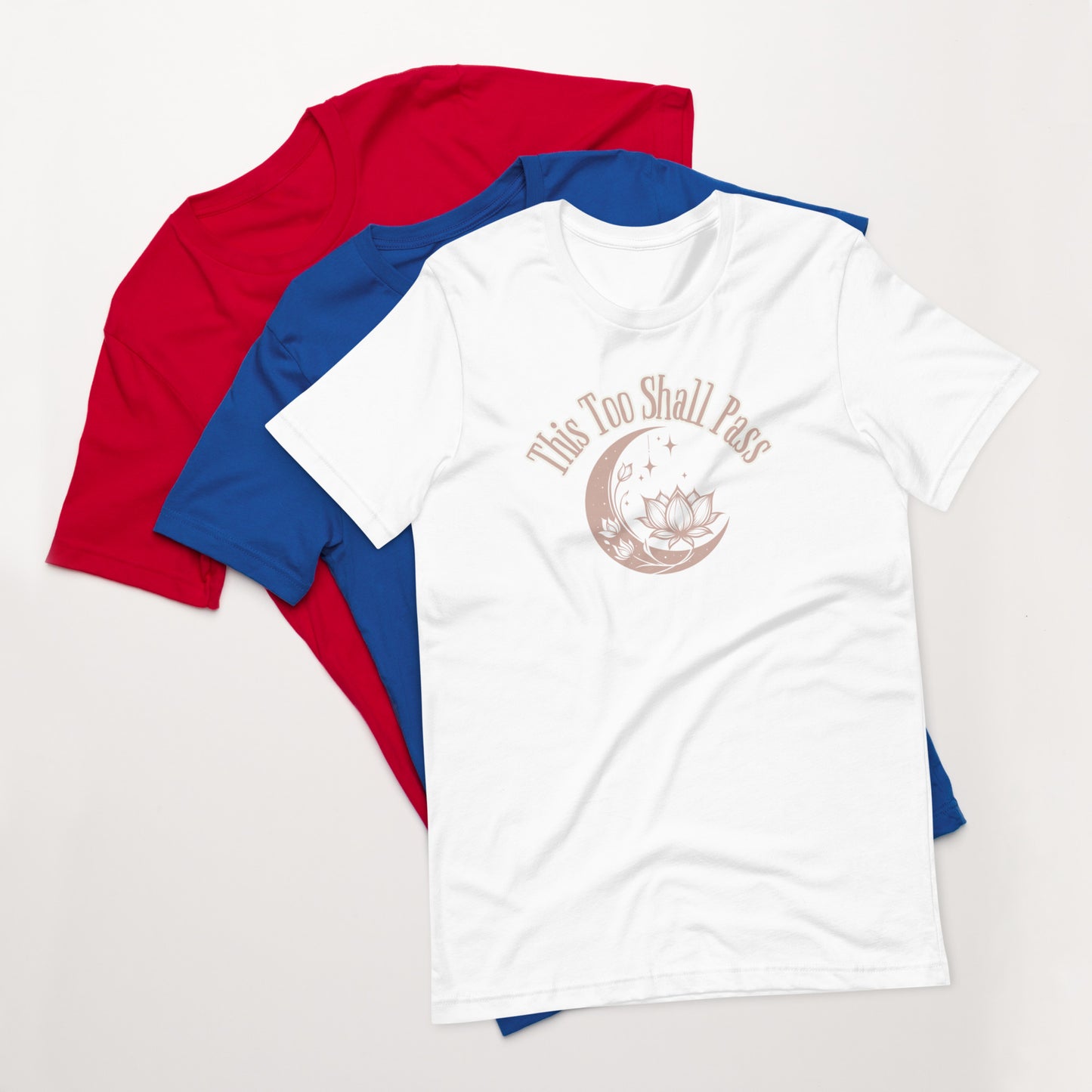 “This Too Shall Pass” Comfort Tee – A Timeless Reminder of Resilience & Hope
